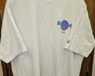 Vintage Hard Rock Cafe Paris, Unisex Tshirt, Large. JEN8018 18.99