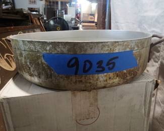 USED Update International ABR-24 24qt Aluminum Brazier Pan LG9035 75