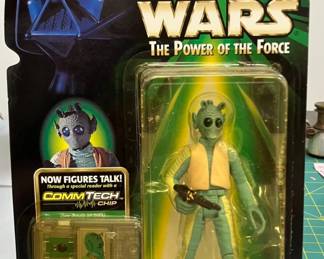 1999 Star Wars The Power of the Force Greedo with Blaster Action Figure AAA2516 $49.99
