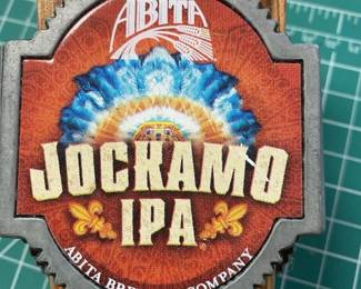 LG5322 Abita Brewing Co Jockamo Draft Beer ALE IPA Tap Handle Knob $20.00
