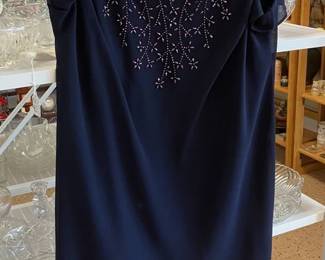 Another Thyme Beaded Short Sleeve Size 22WP Dark Blue Dress AAA2583 $40.00 9017 Airline HWY New Orleans LA 70118 By Appointment 10-4 M-S
