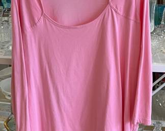 Grace Size 1X 100 Pima Cotton Pink Womens Top AAA2611 $20.00  - AAA Vintage 9017 Airline HWY New Orleans, LA 70118 Hours 10-4 Monday - Saturday