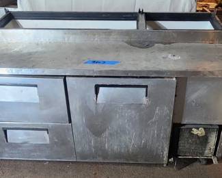 LG9003 Stainless Steal Sandwich Prep Table / Station / Refrigerator $1,000.00