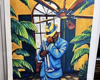 JAZZ HERITAGE FESTIVAL 2008 CONGO SQUARE DOUBLE Signed And Numbered BR2402 $349.99 AAA Vintage Shop 9017 Airline HWY New Orleans LA 70118 By Appointment 10-4 M-S