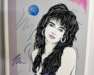 Vintage 1988 Michael Hunt Mardi Gras Poster Numbered and Signed BR2401 $74.99 AAA Vintage Shop 9017 Airline HWY New Orleans LA 70118 By Appointment 10-4 M-S
