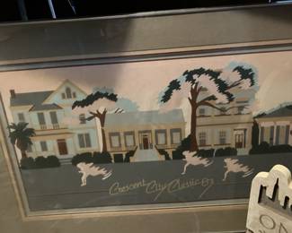 Framed 1983 Crescent City Classic Poster lg6016 $50      - By Appointment 1017 Pleasant St New Orleans LA, 70115 Restaurant and Bar Liquidation 