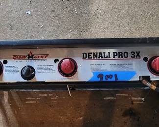 LG9001 Denali Pro 3 X Camp Chef Commercial / Industrial Grill $150.00