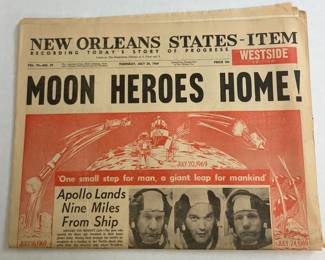 July 24, 1969 New Orleans States Item Westside Ed. Newspaper Complete AAA2543 $99.99