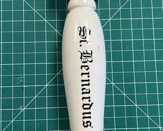 LG5315 Abt 12 St Bernardus Beer ALE IPA Tap Handle Knob $20.00