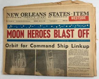 July 21, 1969 New Orleans States-Item Westside Edition Newspaper AAA2546 124.99