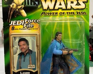Star Wars The Power of the Jedi Lando Calrissian Bespin Escape Figure AAA2518 $39.99
