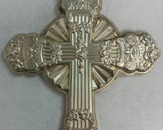 2010 Towle Old Master Sterling Silver Cross Ornament AAA2504 $75.00