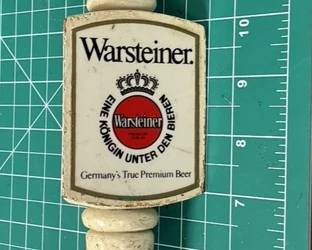 LG5218 Warsteiner Germanys True Premium Beer ALE IPA Lager Tap Handle Knob $20.00