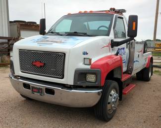 2004 Chevrolet C6500 Kodiak Tow Truck, VIN 1GBJ6C1C44F521937, Miles On Odometer, 225955