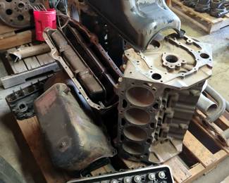 Chevrolet Engine Blocks, Contents Of Pallet, -Inventory