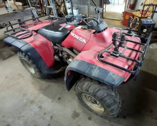Honda Fourtrax 300 4x4 ATV, With Kolpin Rack Mount