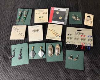 Dangling, Stud, And Steeler Earrings