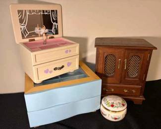 Jewelry And Music Boxes