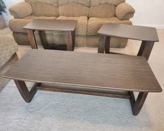 Coffee and two end tables