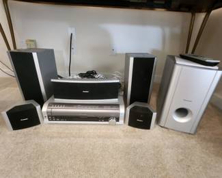 Pioneer DVD/CD Receiver with 6 Speaker Surround Sound and Remote Control
Models XV-HTD540 & S-HTD540