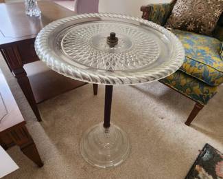 Vintage Glass Table