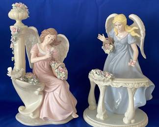 Beautiful Makers Mark Porcelain Angels
