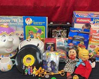 Eclectic Collection Of Vintage Toys Collectibles