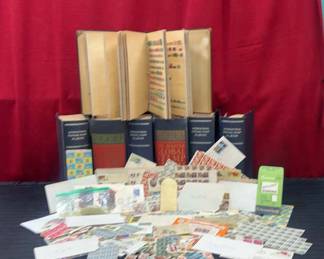 Large Collection Of Stamps Stamp Collecting Albums