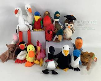 Ty Beanie Babies Bird Collection