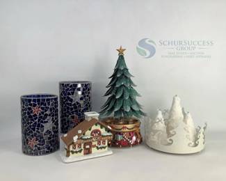 PartyLite Christmas Candle Holders and More