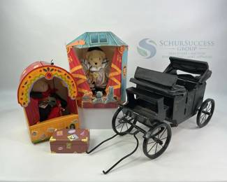 Muffy & Hoppy with Carriage