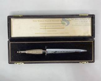 The Battle of the Rhineland Commemorative Dagger