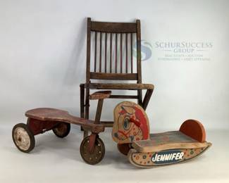 Vintage Children's Wooden Toys