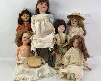 Armand Marseille Bisque Doll & More
