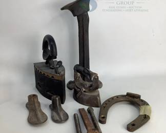Antique Iron and Cobbler Tools