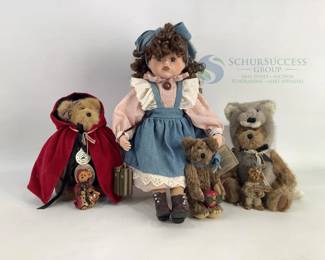 Boyds Collection Ltd. Laura Doll & Teddy Bear Set