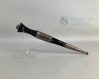 Decorative Dagger with Stainless Red Jewel Ornamentation