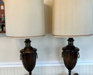 Frederick Cooper Wooden Lamps,