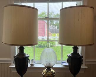 Frederick Cooper Wooden Lamps,