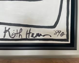$20,000. Original Keith Hering, ca. 1989