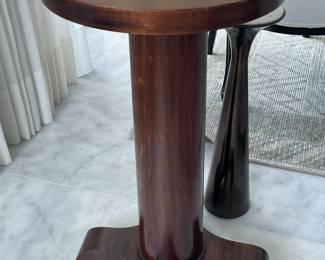 $250. Antique American empire plant stand 15” round, 29” tall