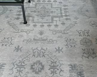 $4,000. 10’x14” Turkish Khotan carpet soft, muted color. Perfect condition (client paid 11,000).