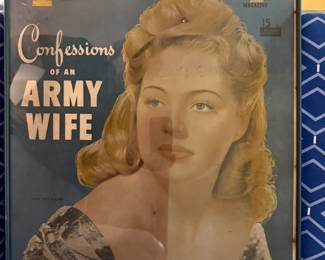 Framed original poster