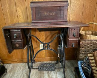 Antique sewing machine