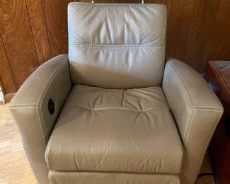 Leather recliners. There are 2 matching chairs