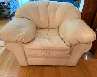 Leather chair, Matches sofa
