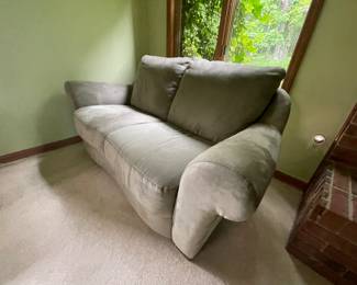 Sage green Loveseat - available for pre-sale purchase