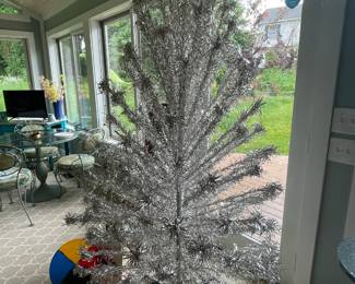 Vintage Aluminum Christmas Tree 6’8”