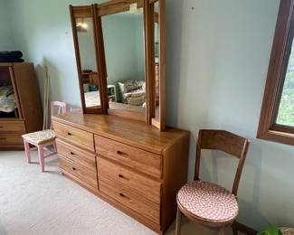 Dresser with Mirror - available for pre-sale purchase sold