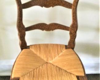 Set of 6 Oak French Chairs